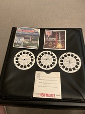 U.S. SPACEPORT SPACE CENTER NASA FL. JFK B662 Viewmaster 3 reels PACKET SET