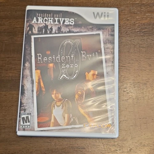 Capcom Resident Evil Archives Zero Nintendo Wii Manual Included Horror M
