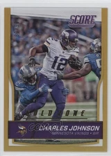 2016 Score Jumbo Gold Zone /99 Charles Johnson #184