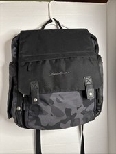 Eddie Bauer Cascade First Adventure Backpack Diaper Bag - Black  Camo