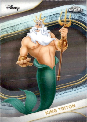 #ad #ad 2025 Topps Chrome Disney Base King Triton #61 $2.49