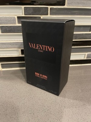 VALENTINO UOMO BORN IN ROMA CORAL FANTASY EAU DE TOILETTE SPRAY 1.7 Oz / 50 ml