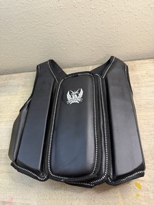 Texas Krav Maga Padded Vest Used Red & Black