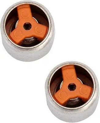 2PCS Red Metal One-Way Check Valve, 4 Ports, 1/8 Inch Outlet, MPN 55563957, 9053