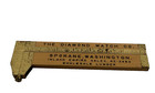 ANTIQUE STANLEY NO. 136 CALIPER RULE DIAMOND MATCH CO SPOKANE LUMBER ADVERTISING — photo 5