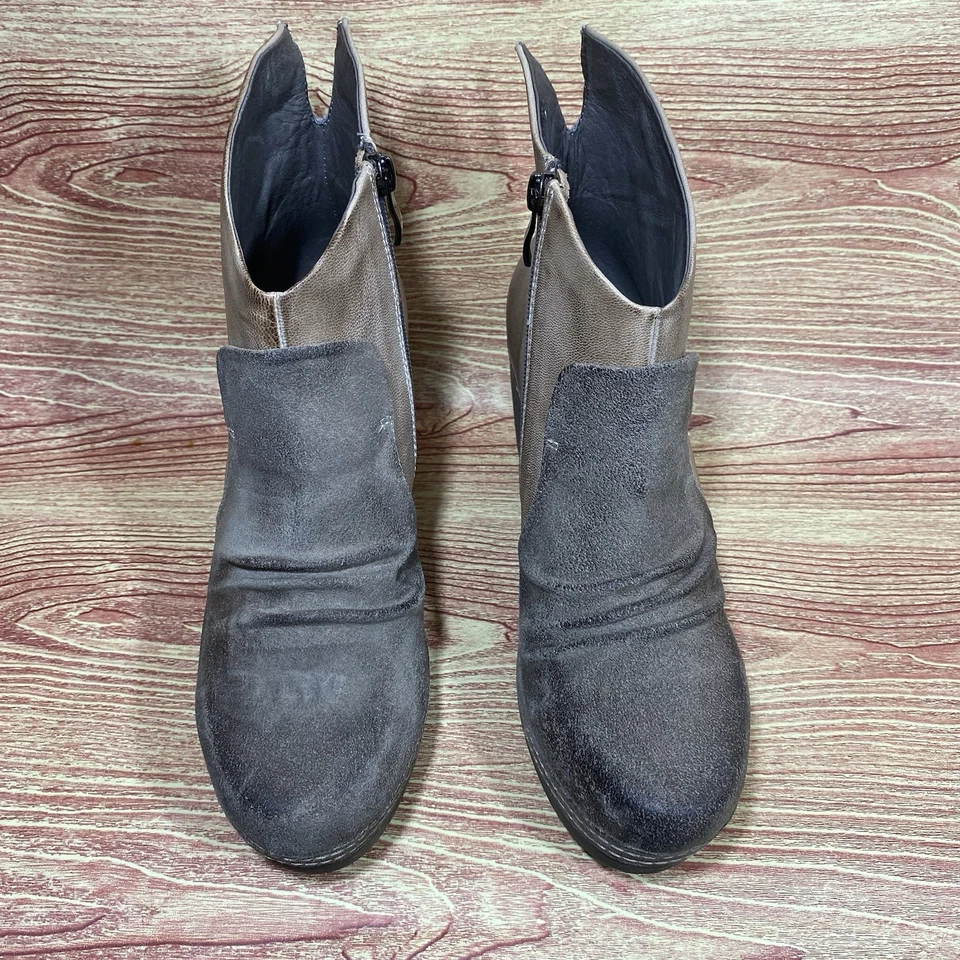 Botines Antelope Tuva de cuero gris 39 Foto 3 de 4