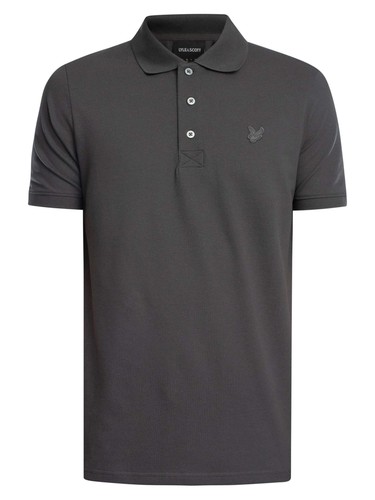 Lyle & Scott de los hombres Camisa polo superfina, Gris - Imagen 5 de 5
