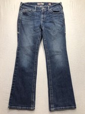 ARIAT FR Jeans Women 30S 32x30 Mid Rise Boot Flame Resist Work Pant USA Denim