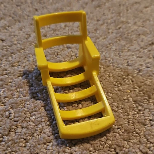 Fisher-Price Little People Yellow Chair Vintage Toy Accessory 1963-1996