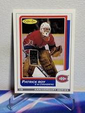1992-93 O-Pee-Chee Hockey PATRICK ROY #19 ANNIVERSARY SERIES