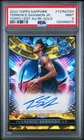 2024-25 Topps Sapphire Terrence Shannon JR Certified Rookie Auto Gold 3/50 PSA 9