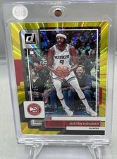 2022-23 Panini Donruss Justin Holiday Yellow Laser /25 - Kings/Hawks