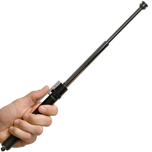 Bastón estensibile automatico de 40,64 cm con mango de goma y funda - Foto 2 di 12