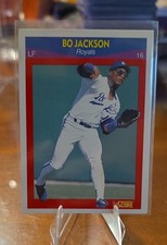 1990 Score Superstars - Bo Jackson #40 MINT