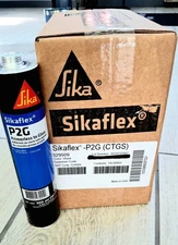 SikaFlex P2G Auto Glass Urethane Adhesive Primerless 10x