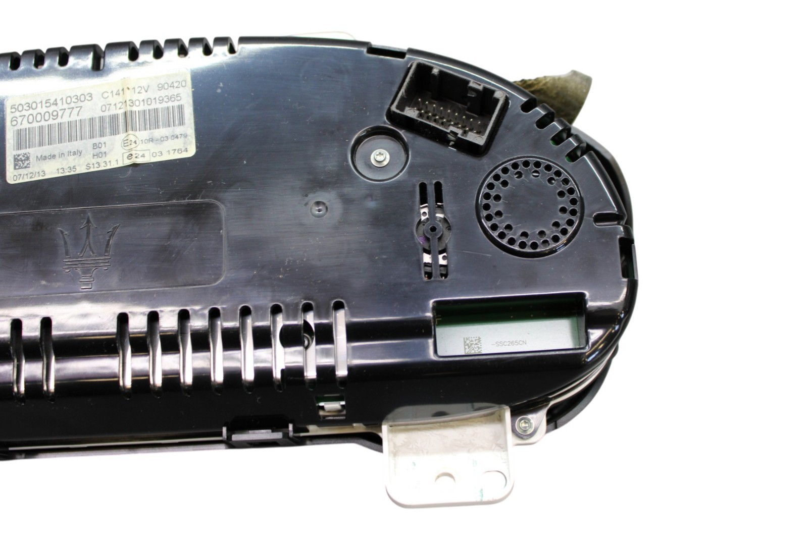 14-17 Maserati Ghibli Speedometer Instrument Cluster Gauge Black 670009777 Oem