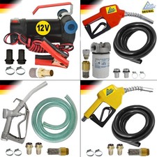 12V DIESELPUMPE HEIZÖLPUMPE PUMPE DIESEL AUTOMATIK ZAPFPISTOLE UMFÜLLPUMPE MOBIL
