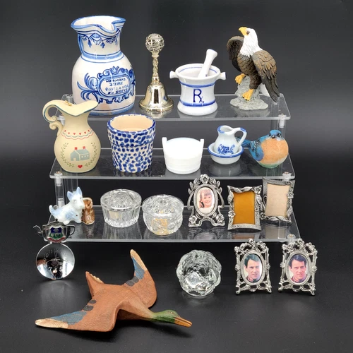 Tracy's Trinket Shelf, Spring / April Drop : Miniatures, Figures, Bells, Crystal