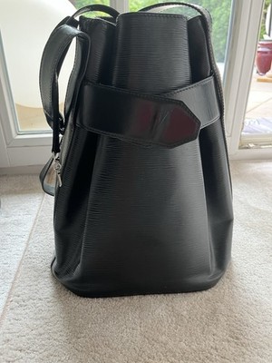 Louis Vuitton  BEUTEL -Tasche Schwarz EPI Leder  SAC de Paul      Wie Neu