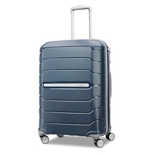 Samsonite Freeform 24" Medium Luggage Spinner Wheels TSA Lock - Navy