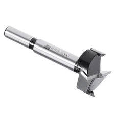 Forstner Drill Bit - [38mm] Carbide Wood Auger Opener Boring Bit, Black