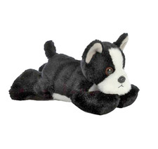 BOSTON TERRIER Plushie by AURORA WORLD Plush Toy Puppy Dog Soft Plushie NWT