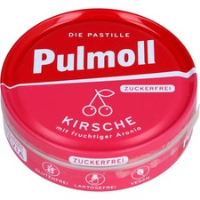 PULMOLL Kirsche zuckerfrei Bonbons 50 g PZN 03342623