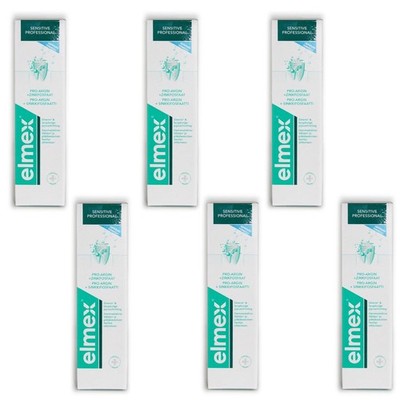 6 x ELMEX Zahnpasta ''Sensitive Professional'' für 75 ml (6er Pack) 