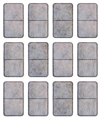 MARKENLOS PET STANDARD Filter für Petmate Fresh Flow Trinkbrunnen 12 Stück Ersatz - Grau