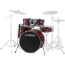 Yamaha Stage Custom Birch 5pc Drum Set w/20" BD Cranberry Red