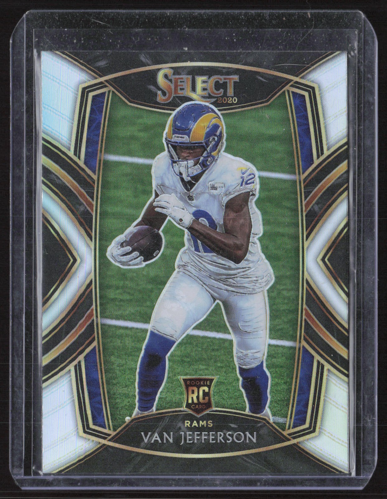 Van Jefferson 2020 Panini Select Silver Prizm #271 RC