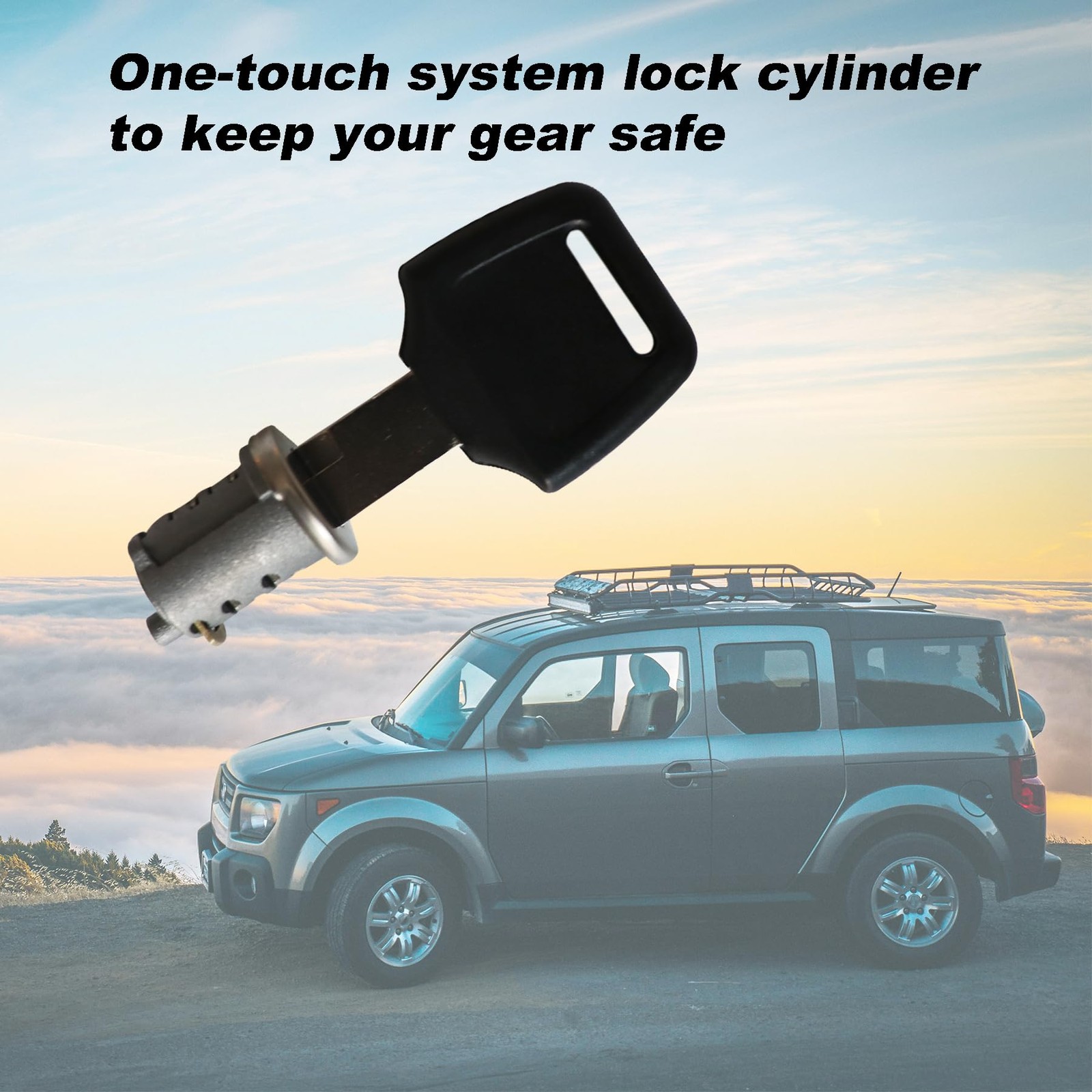 4 Pack Lock Cores for Yakima SKS Car Roof Rack System Components, Includes 4 ...