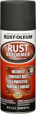 248658 Stops Rust Reformer Spray Paint, 10.25 Oz, Matte Black