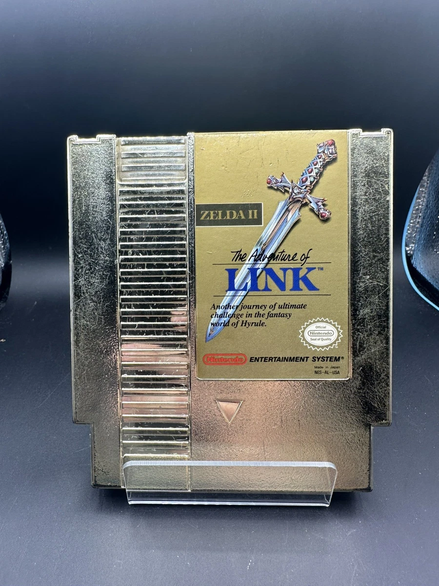 Zelda II: The Adventure of Link Gold Video Games for sale - eBay