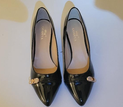 #ad #ad Lady Godiva Black size 7 dress pumps never worn. $17.00