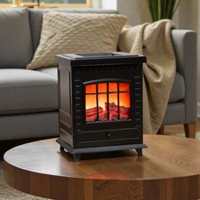 Image of Oil Burner Wax Melt Tart Warmer Aroma Lamp Fragrance Diffuser Log Burning Stove