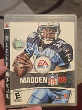 Madden NFL '08 Playstation 3 Game Tested And Works