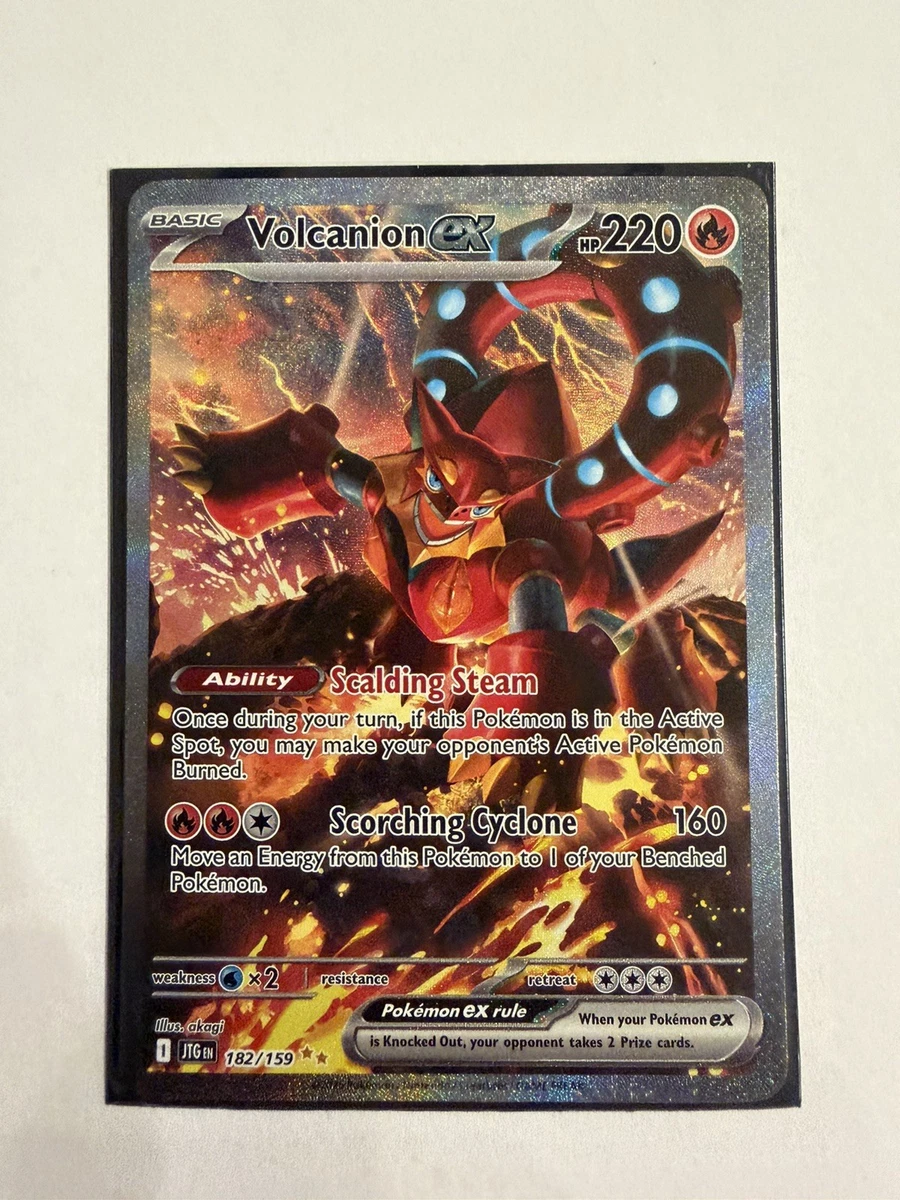 volcanion ex pokemon card value Pokémon - XY Steam Siege - Volcanion EX 107/114 main image 0