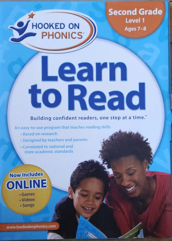 Hooked On Phonics- Learn To Read- Second Grade Level 1 & 2 NEW - Image 4 of 4