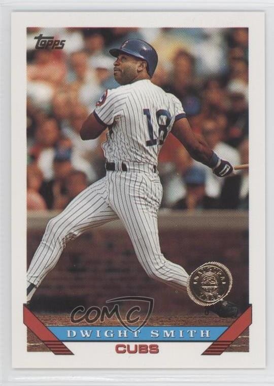 1993 Topps Inaugural Colorado Rockies Dwight Smith #688 0q3