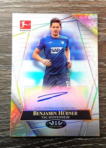 Carte Topps Bundesliga Autographiée Par Benjamin Hubner – Hoffenheim – Signée