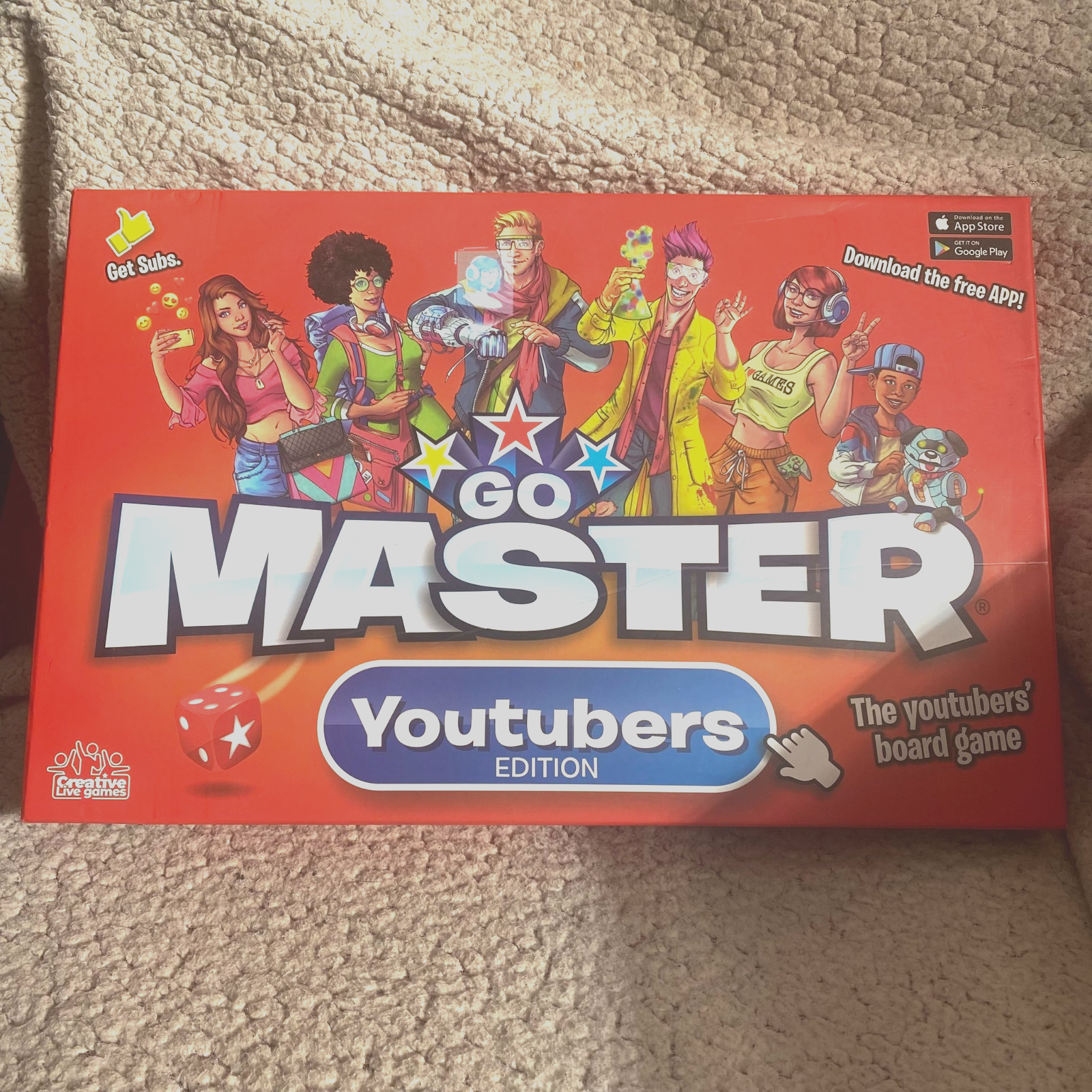 Go Master YouTubers' Edition Board Game Prove You’re The Best YouTuber NEW