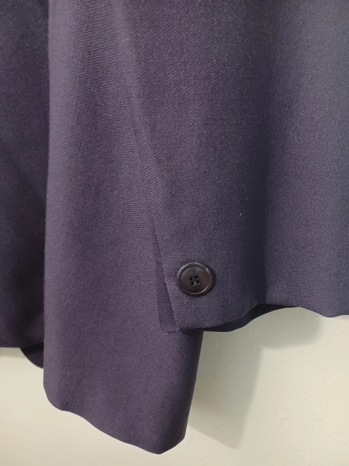 Rena Rowan Women's Vintage Purple 100% Wool Lined Blazer Pre-owned Size 20W - Image 2 of 4