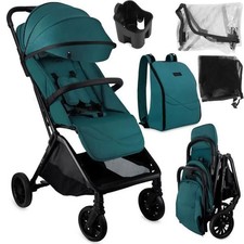 MoMi ANDREA Poussette Pliage Automatique 0-22kg Légère 73kg nacelle bébé