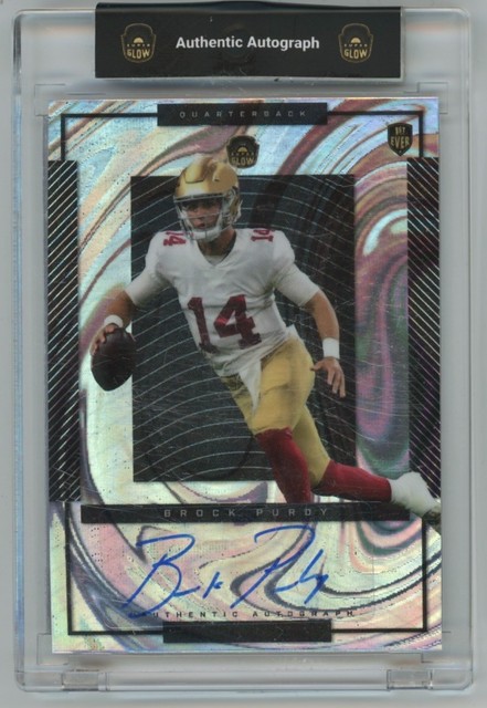 2022 Super Glow Brock Purdy 1/1 Auto #BP-4B Autograph San Francisco 49ers