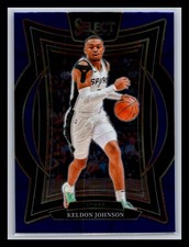 Keldon Johnson San Antonio Spurs 2024-25 Panini Select #58 Blue (Retail)