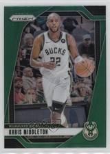 2024-25 Panini Prizm Green Prizm Khris Middleton #153 0b5