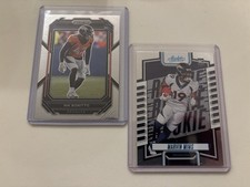Prizm - Rookies Nik Bonitto RC + Absolute Marvin Mims RC Denver Broncos