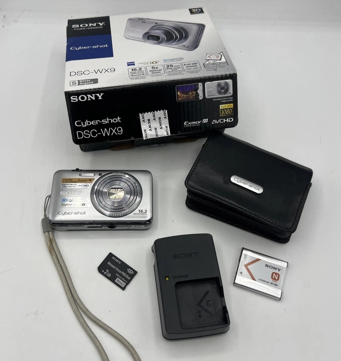 Sony Cyber-shot Digital Cameras Sony DSC-WX9 for sale | eBay