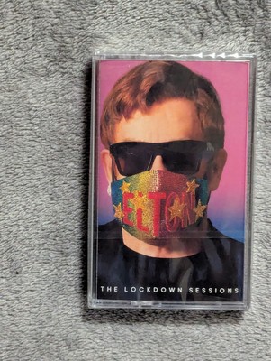 Elton John The Lockdown Sessions Blue Glitter Cassette 2021 Limited NEW SEALED